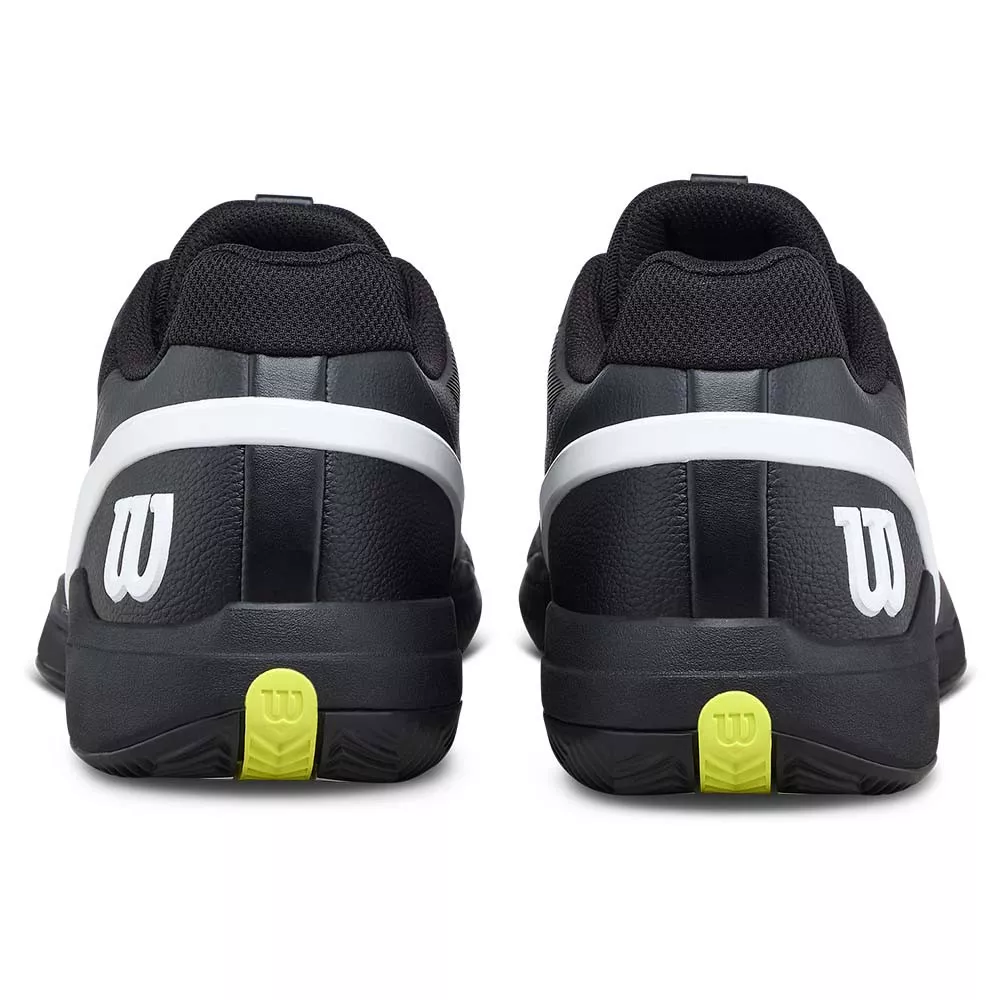 Wilson Rush Pro 5 Tennisschuhe Sandplatz Schwarz