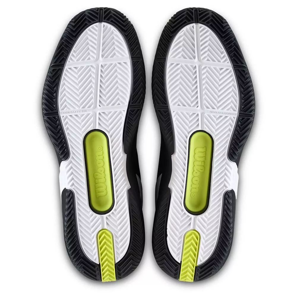 Wilson Rush Pro 5 Tennisschuhe Sandplatz Schwarz