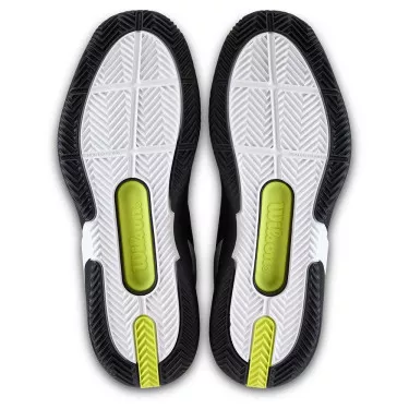 Wilson Rush Pro 5 Tennisschuhe Sandplatz Schwarz