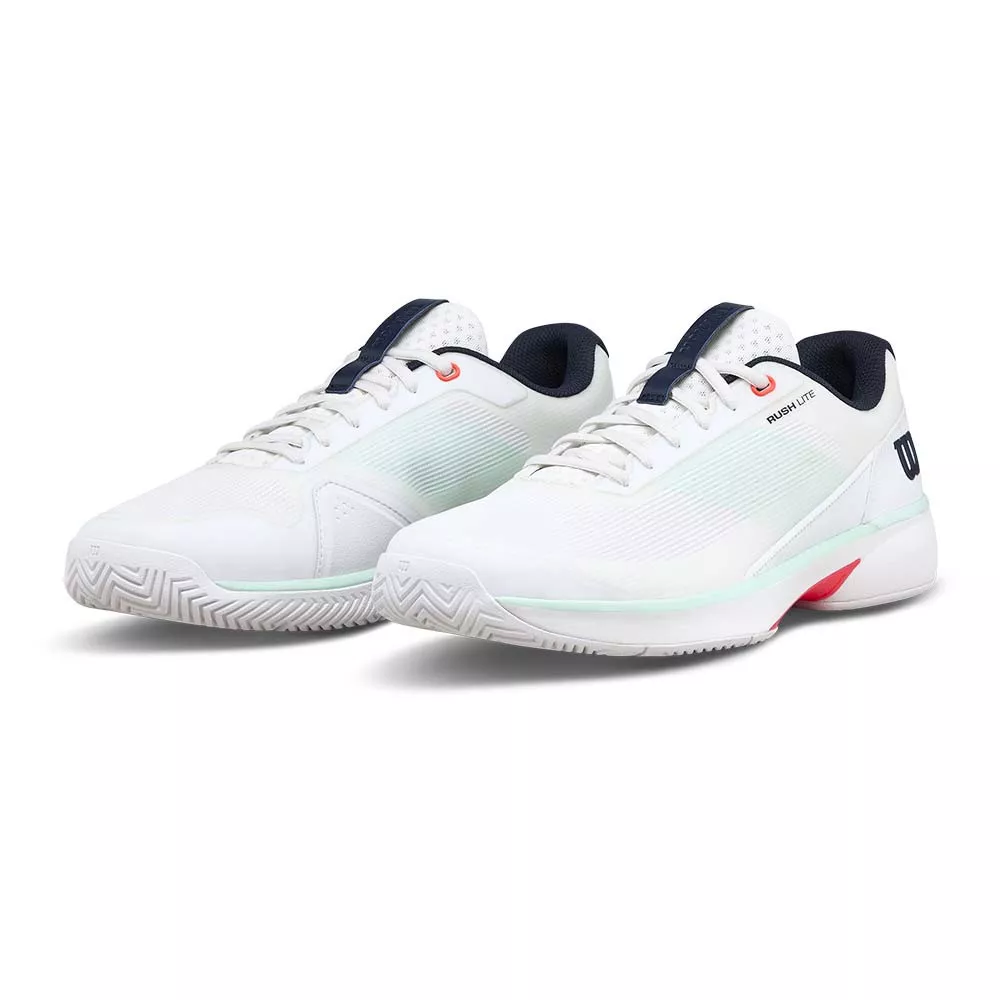 Wilson Rush Lite 5 Tennisschuhe Wei&szlig; / Pastellgr&uuml;n