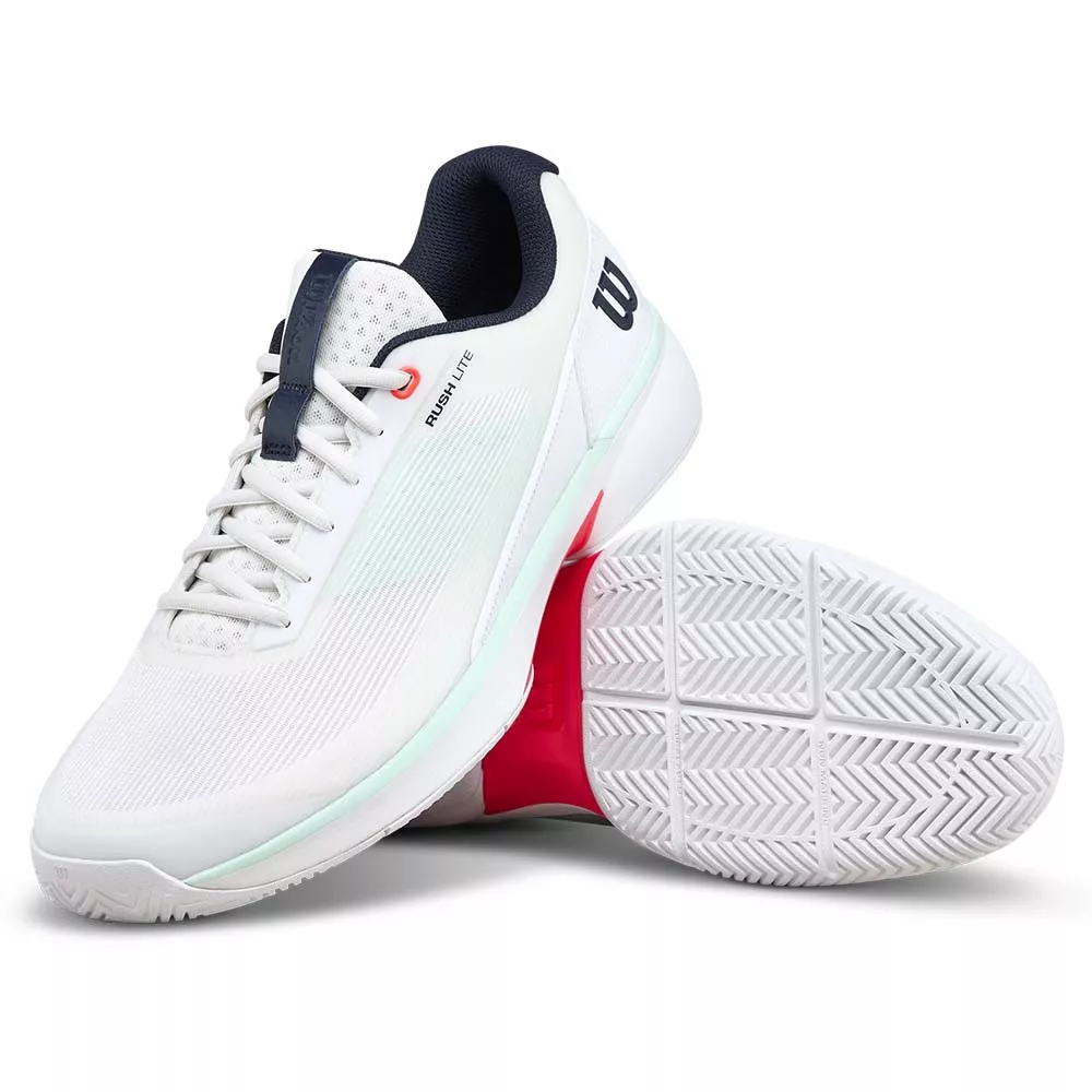 Wilson Rush Lite 5 Tennisschuhe Wei&szlig; / Pastellgr&uuml;n