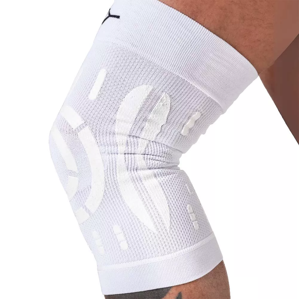 Floky Knee Support Kniebandage Links Wei&szlig;