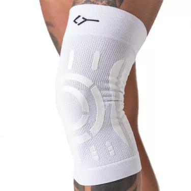 Floky Knee Support Kniebandage Rechts Wei&szlig;