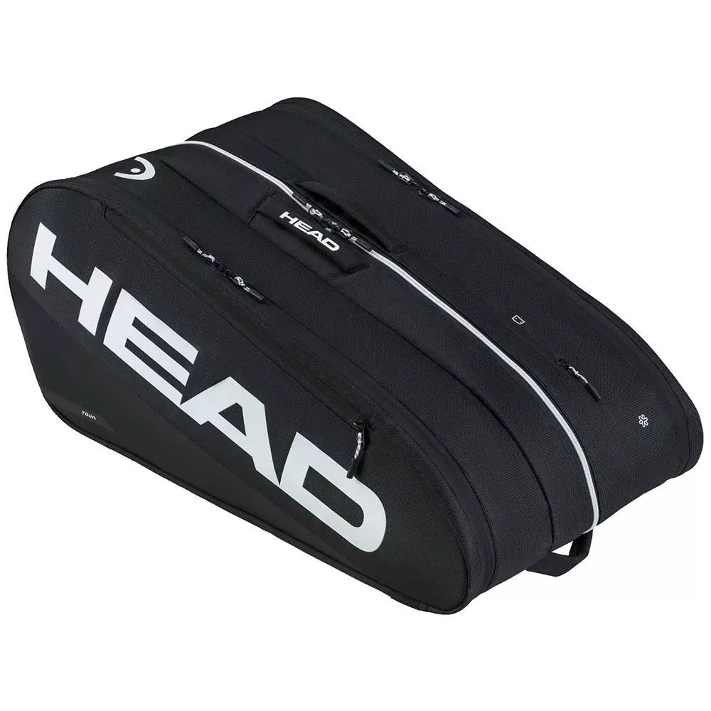 Head Tour XL 12R Schl&auml;gertasche (Thermobag) Schwarz