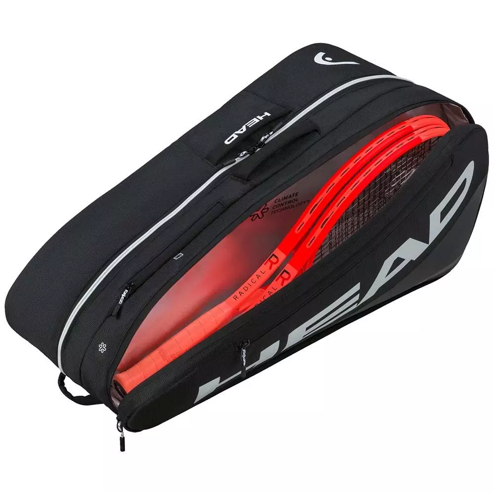 Head Tour L 9R Schl&auml;gertasche (Thermobag) Schwarz