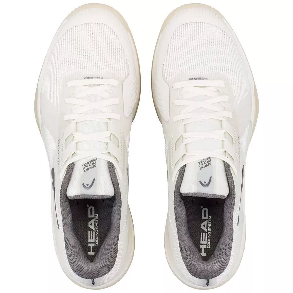 Head Sprint Pro 4.0 Padelschuhe Wei&szlig; / Grau