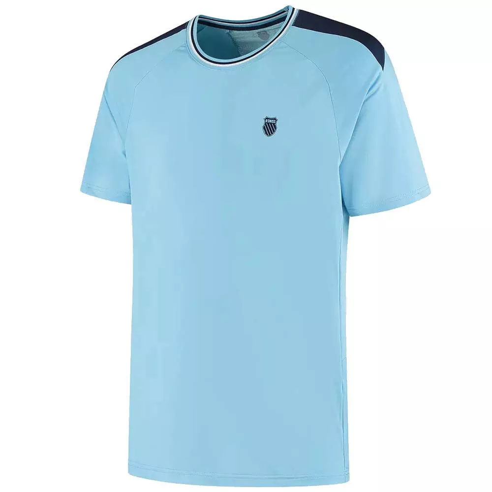 K-Swiss Hypercourt Mesh Crew 5 Herren T-Shirt Blau