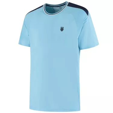 K-Swiss Hypercourt Mesh Crew 5 Herren T-Shirt Blau
