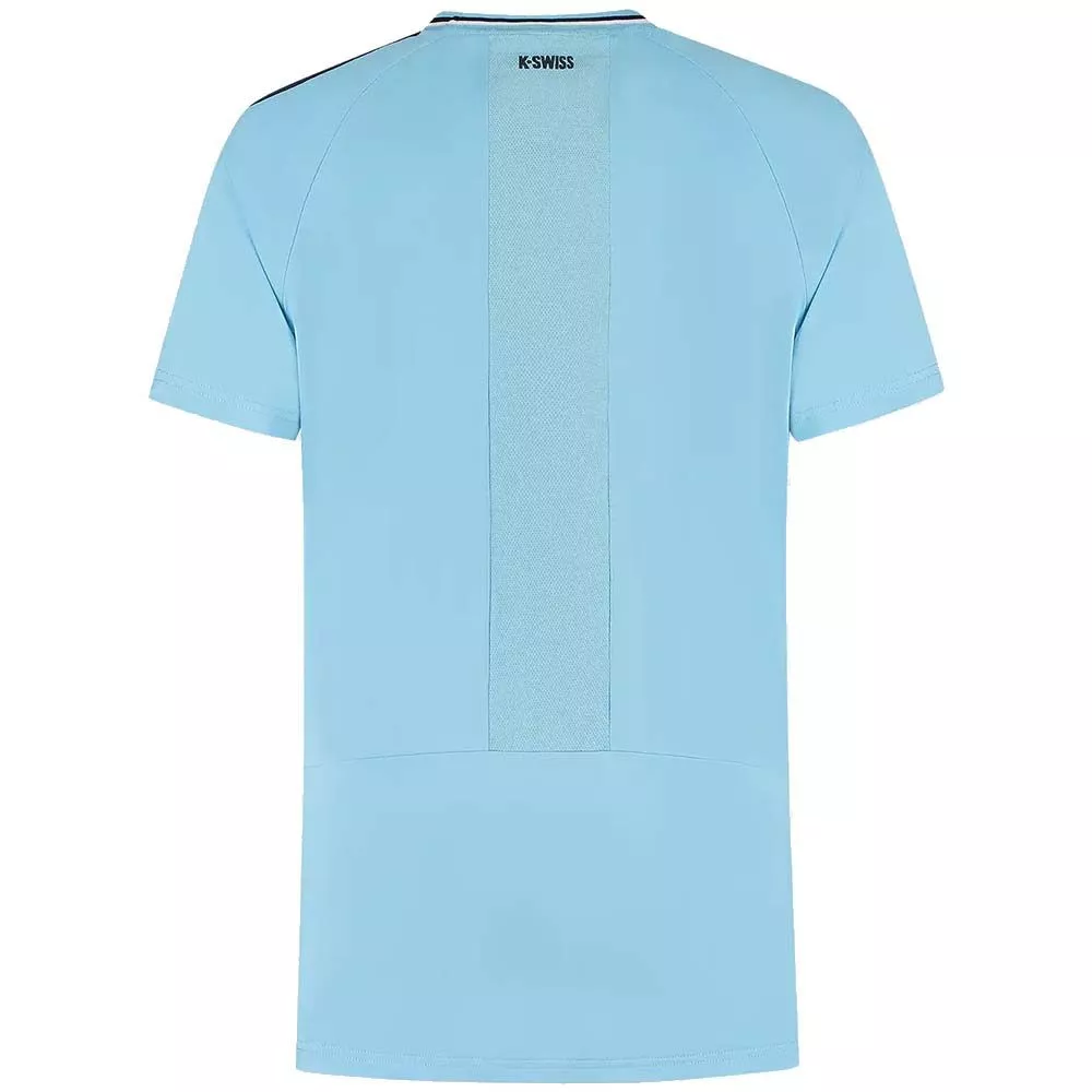 K-Swiss Hypercourt Mesh Crew 5 Herren T-Shirt Blau