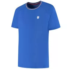 K-Swiss Hypercourt Melange Crew Herren T-Shirt Blau
