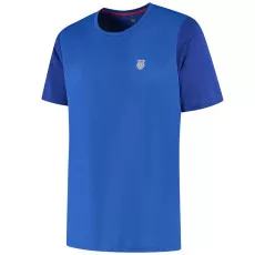 K-Swiss Hypercourt Tee Jacquard Herren T-Shirt Blau