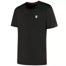 K-Swiss Hypercourt Tee Jacquard Herren T-Shirt Schwarz