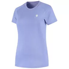K-Swiss Hypercourt Crew Tee Jacquard Damen T-Shirt Violett