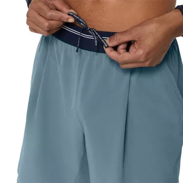 Asics Game Herren Tennisshorts Blaugrau