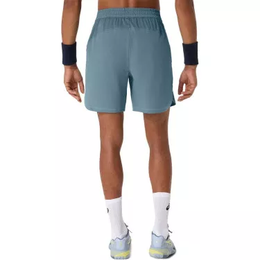 Asics Game Herren Tennisshorts Blaugrau