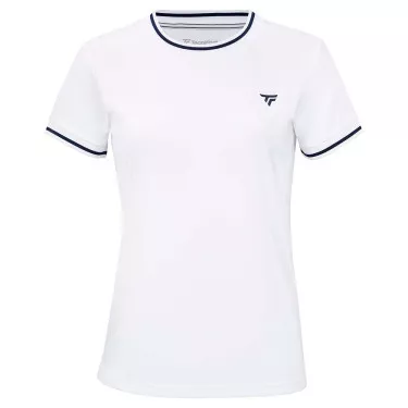 Tecnifibre Team Tech Damen T-Shirt Wei&szlig;