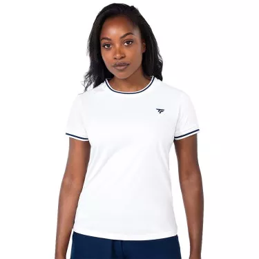 Tecnifibre Team Tech Damen T-Shirt Wei&szlig;