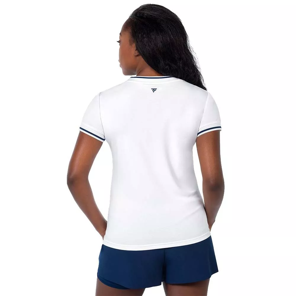 Tecnifibre Team Tech Damen T-Shirt Wei&szlig;