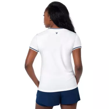 Tecnifibre Team Tech Damen T-Shirt Wei&szlig;