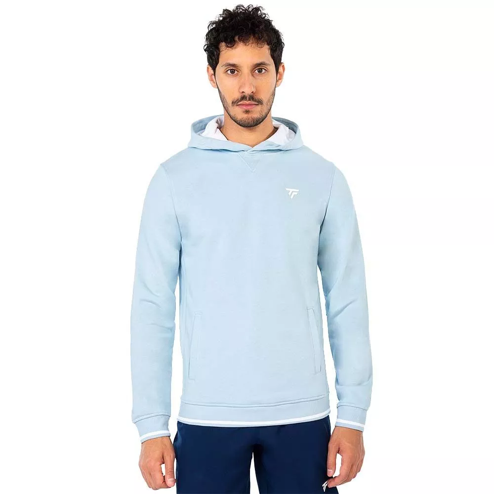 Tecnifibre Team Terry Hoodie Kapuzenpullover Himmelblau