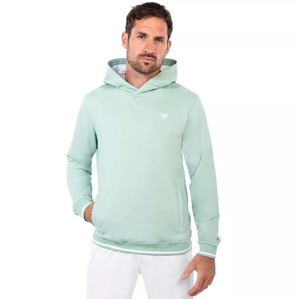 Tecnifibre Team Terry Hoodie Kapuzenpullover Pastellgr&uuml;n