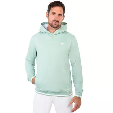 Tecnifibre Team Terry Hoodie Kapuzenpullover Pastellgr&uuml;n