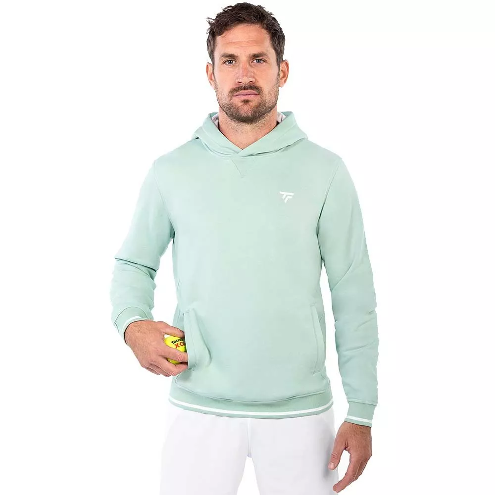 Tecnifibre Team Terry Hoodie Kapuzenpullover Pastellgr&uuml;n