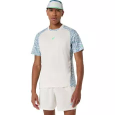 Asics Padel Court SS Herren T-Shirt Creme