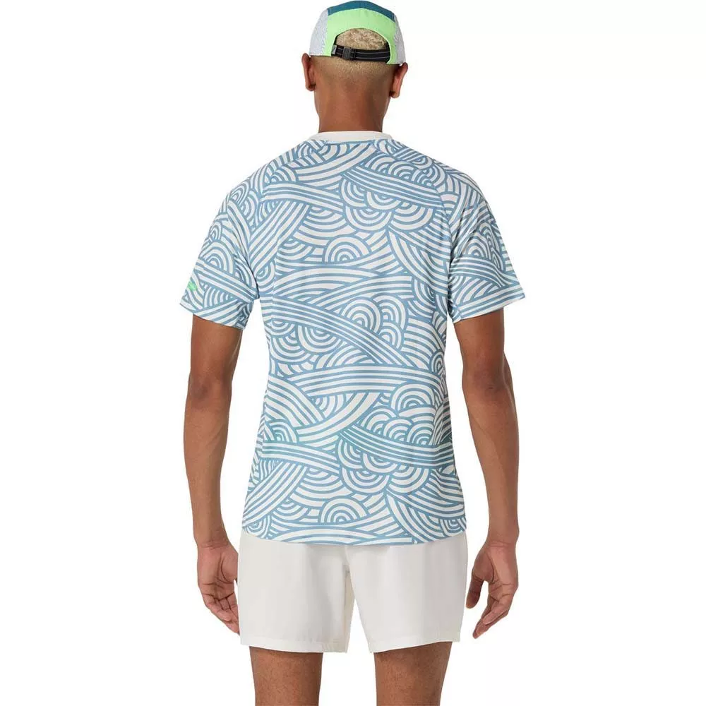 Asics Padel Court SS Herren T-Shirt Creme