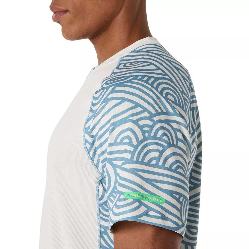 Asics Padel Court SS Herren T-Shirt Creme