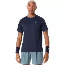 Asics Game SS Herren Tennis-T-Shirt Marineblau