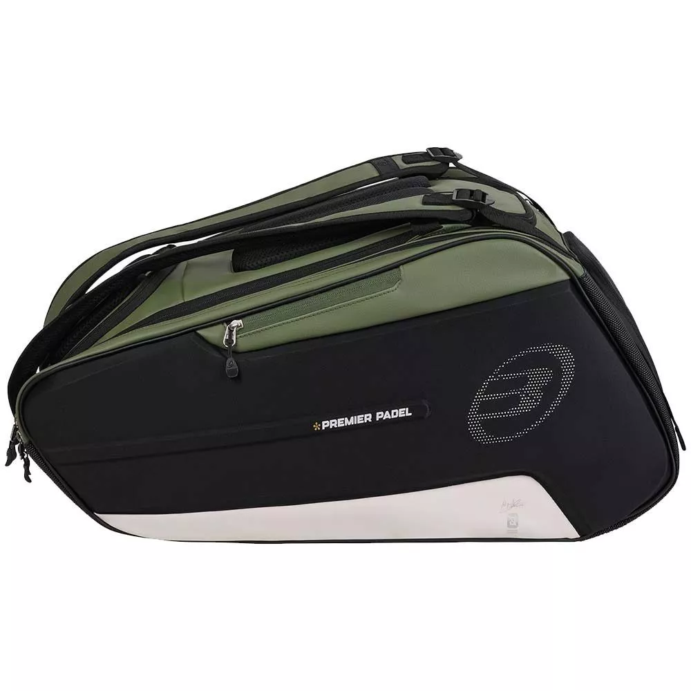 Bullpadel Hack Premier Padel 2026 Schl&auml;gertasche (Thermobag) Schwarz / Gr&uuml;n