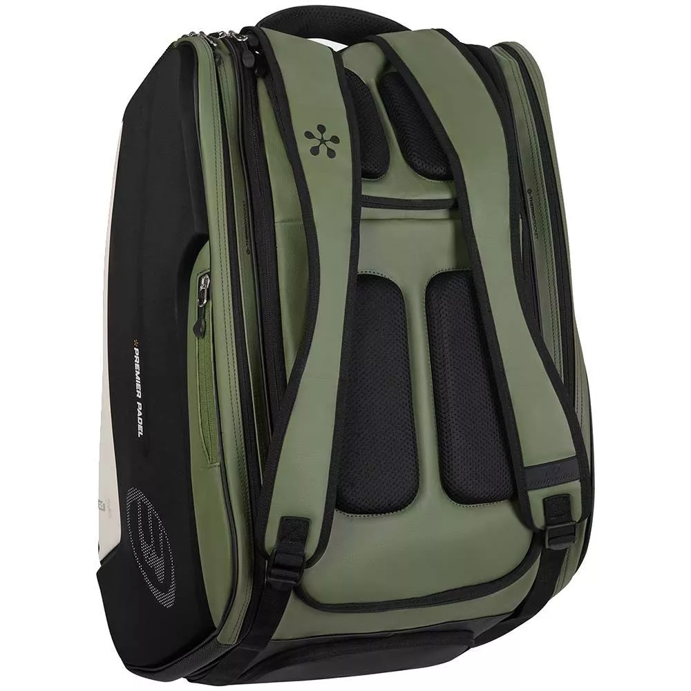 Bullpadel Hack Premier Padel 2026 Schl&auml;gertasche (Thermobag) Schwarz / Gr&uuml;n