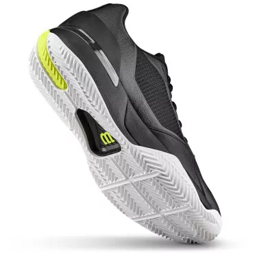 Wilson Rush Tour 5 Tennisschuhe Sandplatz Schwarz