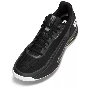 Wilson Rush Tour 5 Tennisschuhe Sandplatz Schwarz