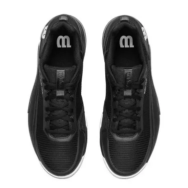 Wilson Rush Tour 5 Tennisschuhe Sandplatz Schwarz
