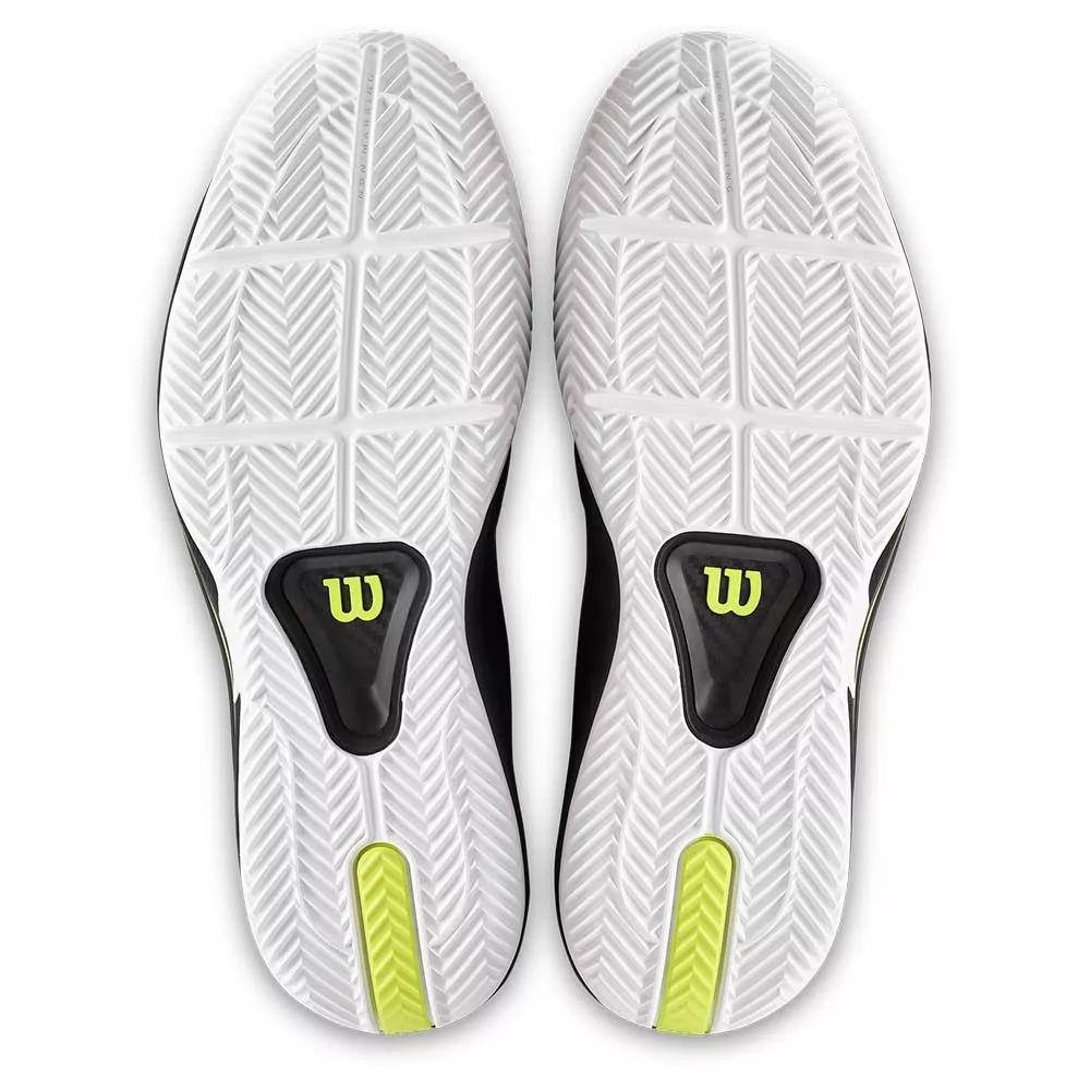 Wilson Rush Tour 5 Tennisschuhe Sandplatz Schwarz