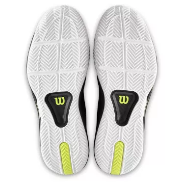 Wilson Rush Tour 5 Tennisschuhe Sandplatz Schwarz
