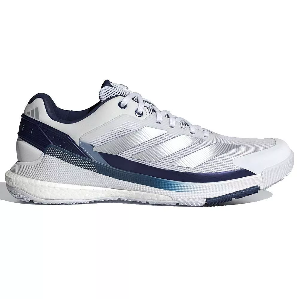 Adidas Crazyquick Boost Padelschuhe Wei&szlig; / Marineblau