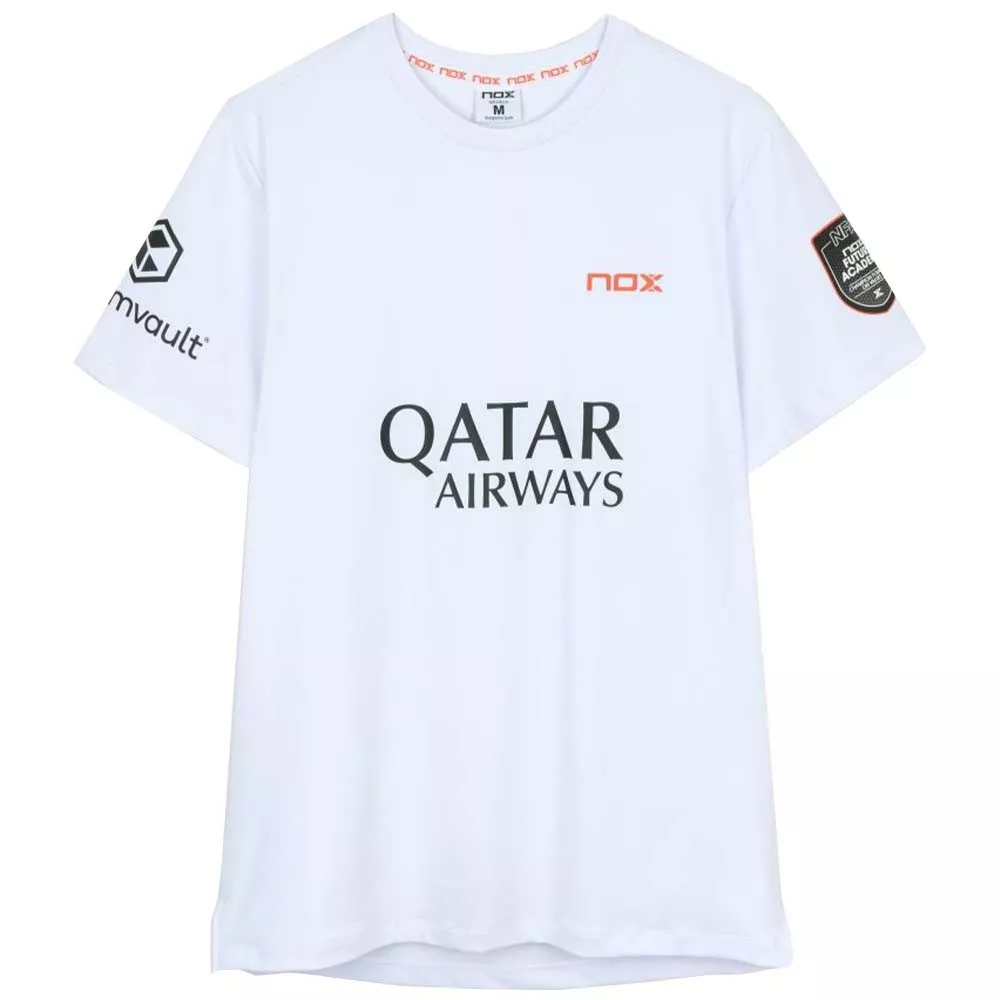 Nox AT10 Agust&iacute;n Tapia 2026 T-Shirt Wei&szlig;
