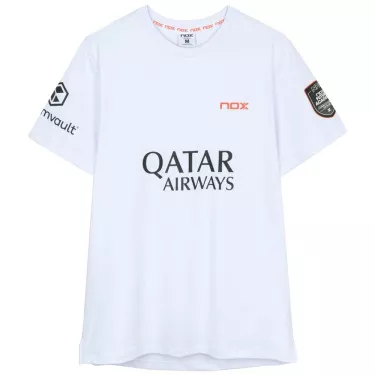 Nox AT10 Agust&iacute;n Tapia 2026 T-Shirt Wei&szlig;