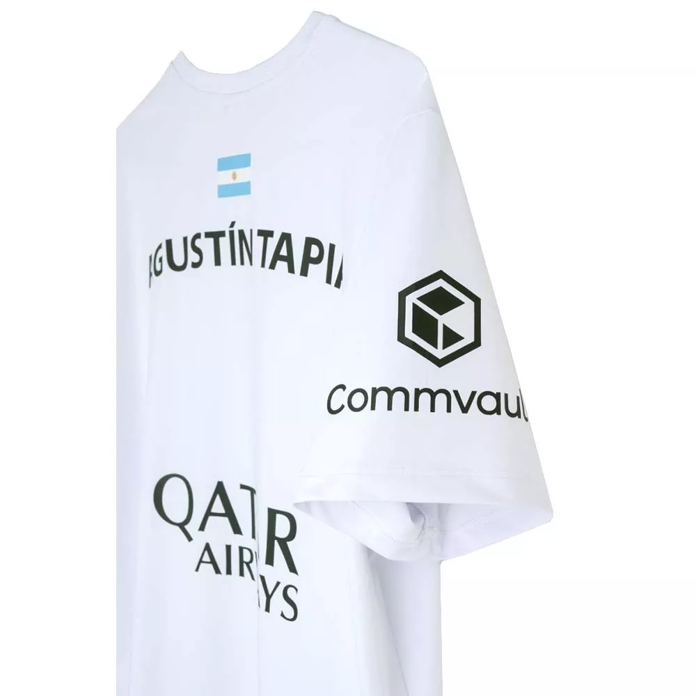 Nox AT10 Agust&iacute;n Tapia 2026 T-Shirt Wei&szlig;