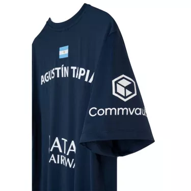 Nox AT10 Agust&iacute;n Tapia 2026 T-Shirt Marineblau