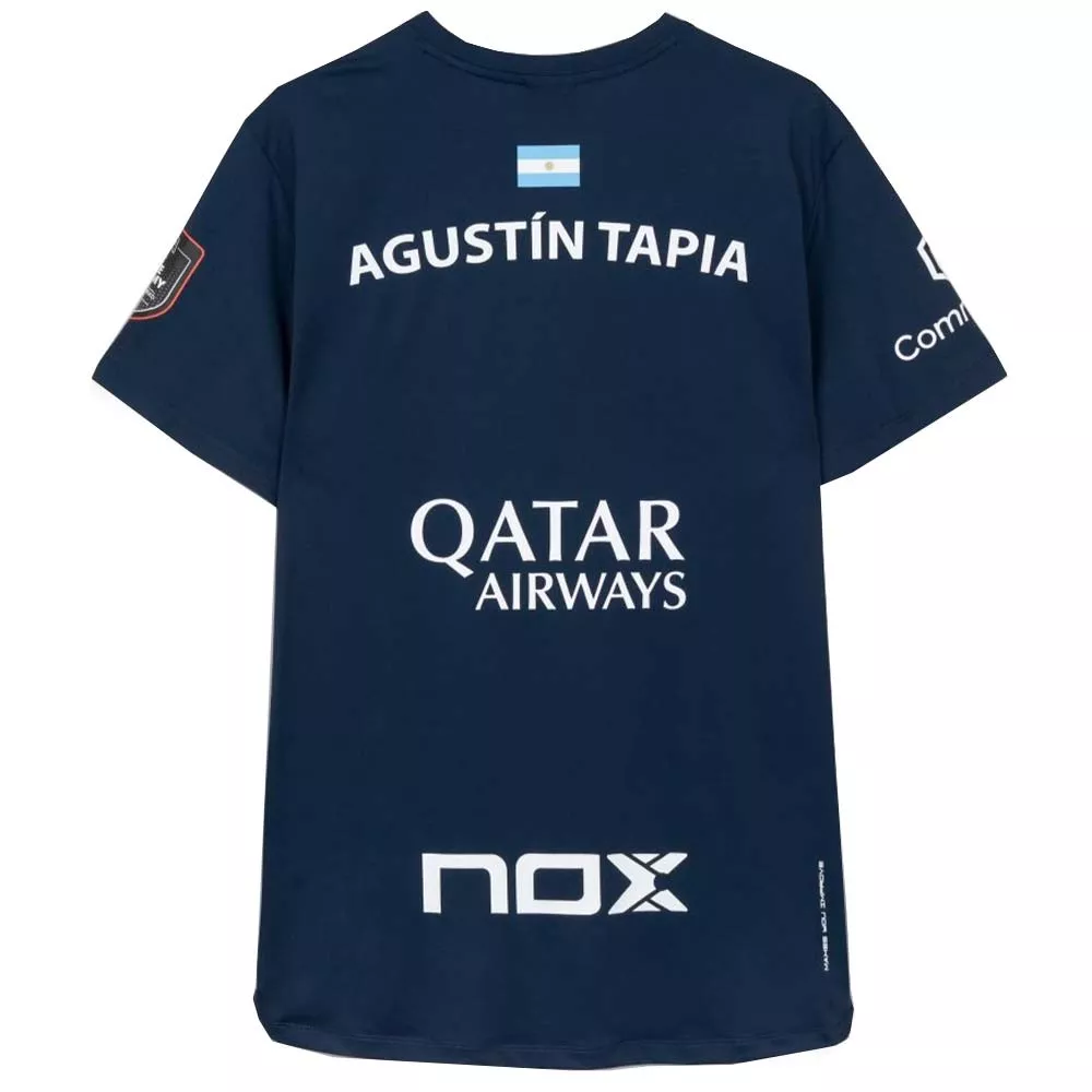 Nox AT10 Agust&iacute;n Tapia 2026 T-Shirt Marineblau