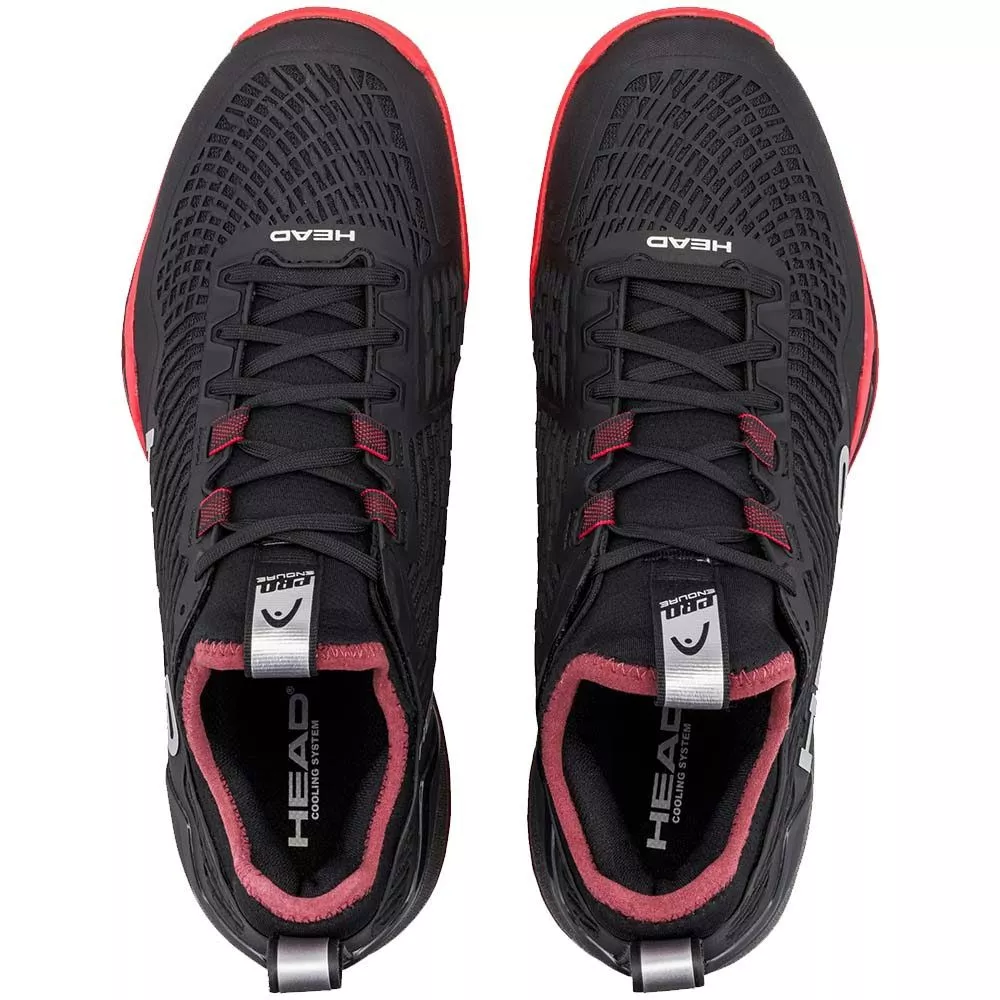 Head Endure Pro Tennisschuhe Schwarz / Rot