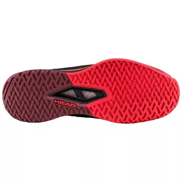 Head Endure Pro Tennisschuhe Schwarz / Rot