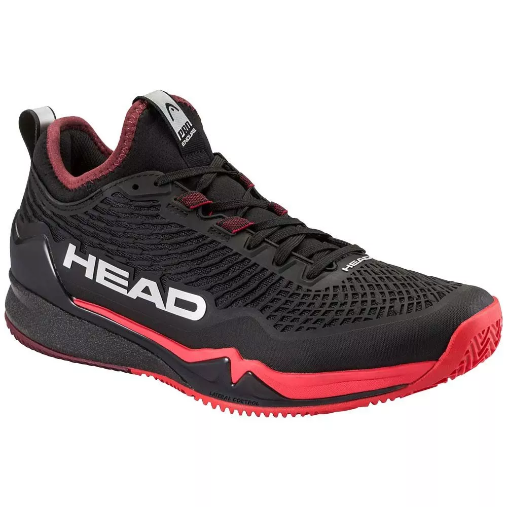 Head Endure Pro Tennisschuhe Sandplatz Schwarz / Rot