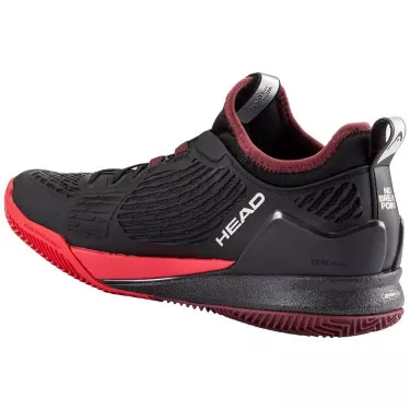 Head Endure Pro Tennisschuhe Sandplatz Schwarz / Rot