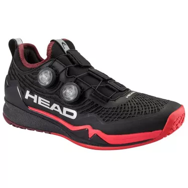 Head Endure Pro BOA Tennisschuhe Schwarz / Rot