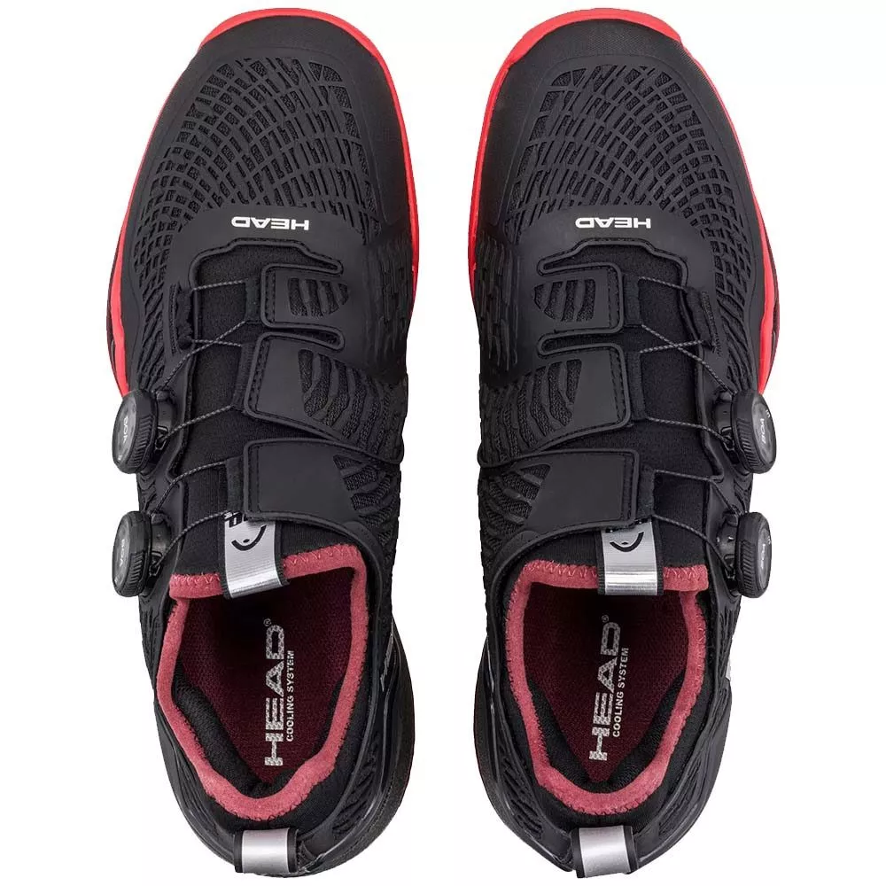 Head Endure Pro BOA Tennisschuhe Schwarz / Rot
